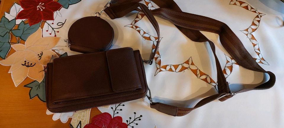 HANDY Tasche  neu mit Geldbörse  und kleinem Etui in Hockenheim