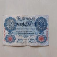 Reichsbanknote Zwanzigmark Thüringen - Erfurt Vorschau