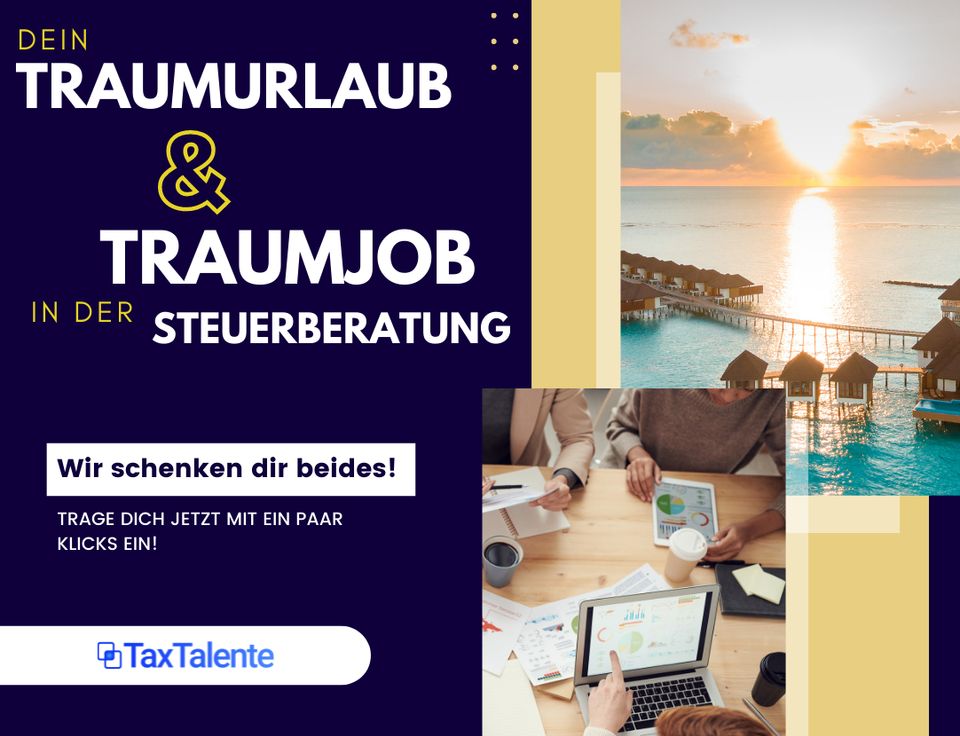 Traumurlaub & Traumjob in der Steuerberatung in Düren in Düren