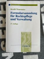 Formularsammlung für Rechtspflege und Verwaltung 27. Auflage München - Maxvorstadt Vorschau