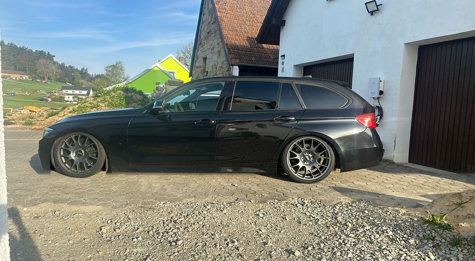BMW F31 Touring 330d N57 alcantara HUD BBS low in Mistelgau
