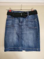 wunderschöner Jeansrock + Gürtel, Comma Gr. 36 *WIE NEU Bayern - Lichtenfels Vorschau