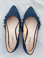 Heine Schuhe Pumps Marine wie NEU 37 Bayern - Ergolding Vorschau