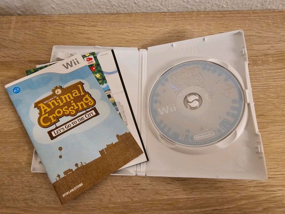 Animal Crossing Lets go to the City Nintendo Wii Spiele Spiel OVP in Aachen