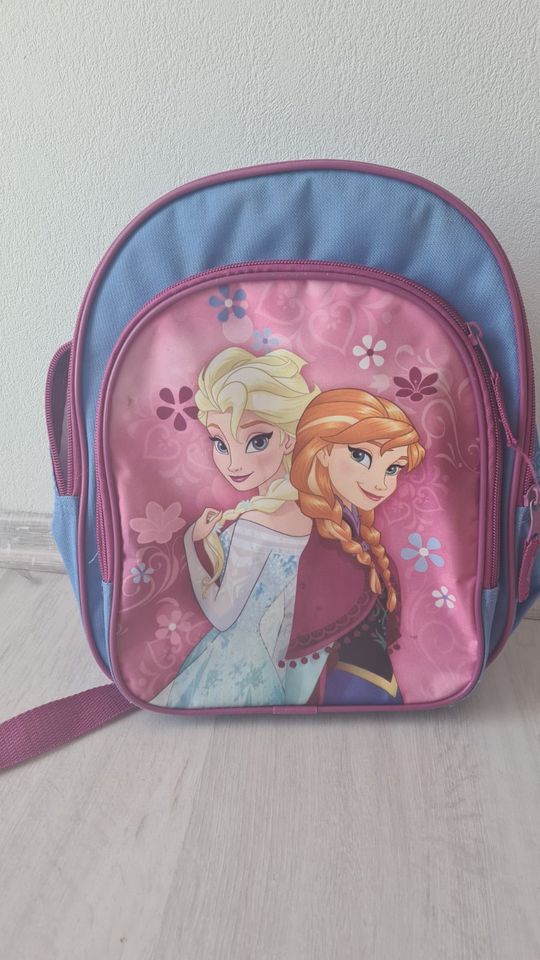 Mädchenrucksack Elsa und Anna Kindergarten wandern in Möckmühl