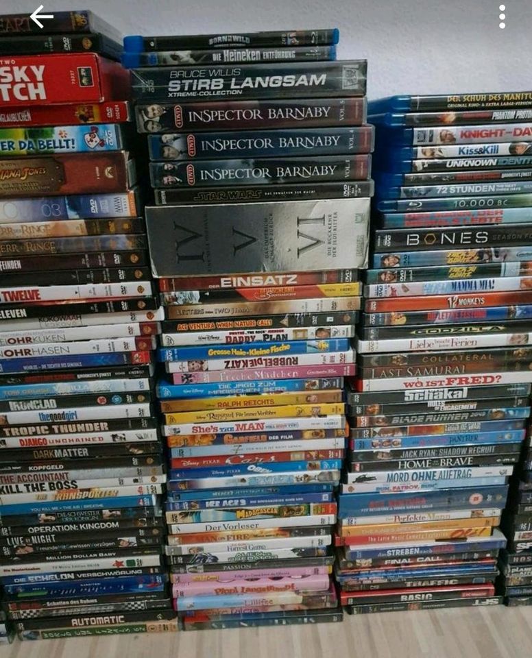 DVD Sammlung über 600 Stück Disney, Star Wars, Marvel, Serien.... in Kiel