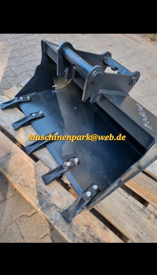 ✅️ 60cm / MS03 Symlock / Tieflöffel / Baggerschaufel  Minibagger in Langenneufnach