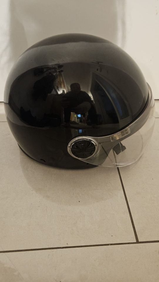 Grex G03 II Jethelm Jet Helm Motorrad Gr. 58 Schwarz in Norderstedt