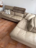 Echt Leder Couch wie neu in L Form mit verteilbaren Kopfstützen Rheinland-Pfalz - Ludwigshafen Vorschau