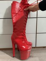 Hella Heels Kniestiefel in rot, Gr.38, NEU Berlin - Steglitz Vorschau