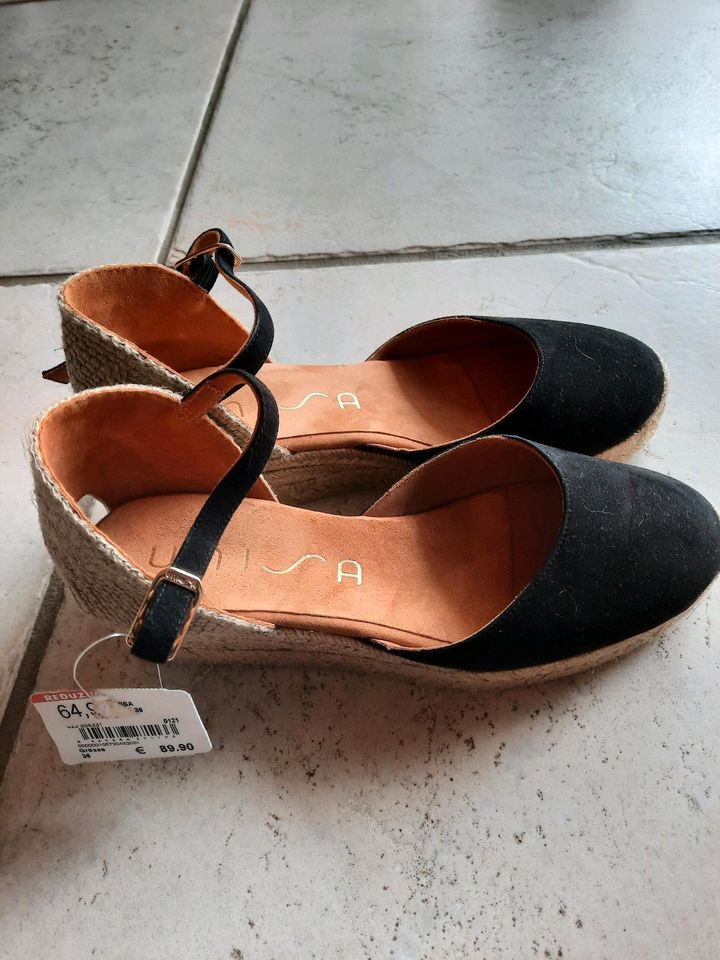 Unisa Sandalen / Wedges / Espandrilles NEU in Kleinblittersdorf