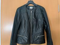 Lederjacke  schwarz Größe xs s 34/36 Lederoptik Bayern - Baiersdorf Vorschau