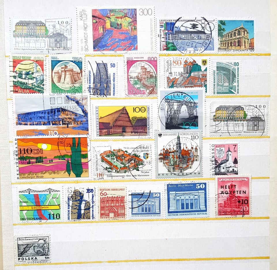 kleine Briefmarkensammlung in Taucha