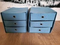 2x IKEA Bläddra, blau, Minikommode für Kallax mit 3 Schubladen Baden-Württemberg - Schlierbach Vorschau