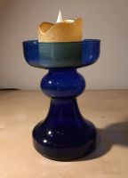 Kerzenständer/ Vase Glas royalblau Niedersachsen - Oldenburg Vorschau