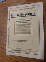 DDR Anhängerbrief Sachsen-Anhalt - Blankenheim bei Sangerhausen Vorschau