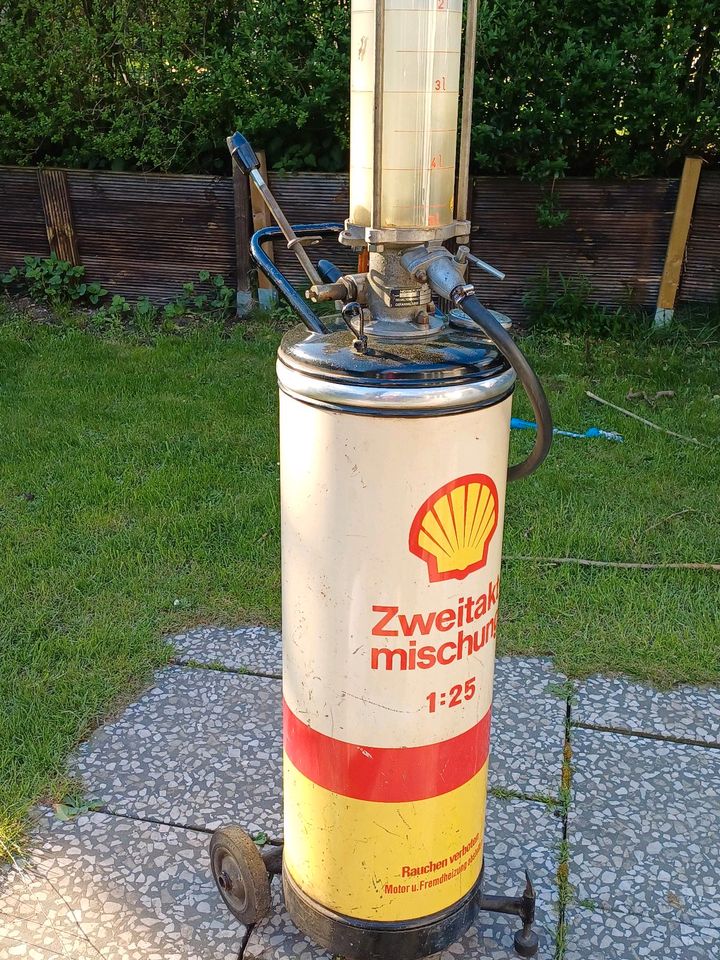 Zweitakt Zapfsäule Shell, 2 Takt Zapf Säule in Wuppertal