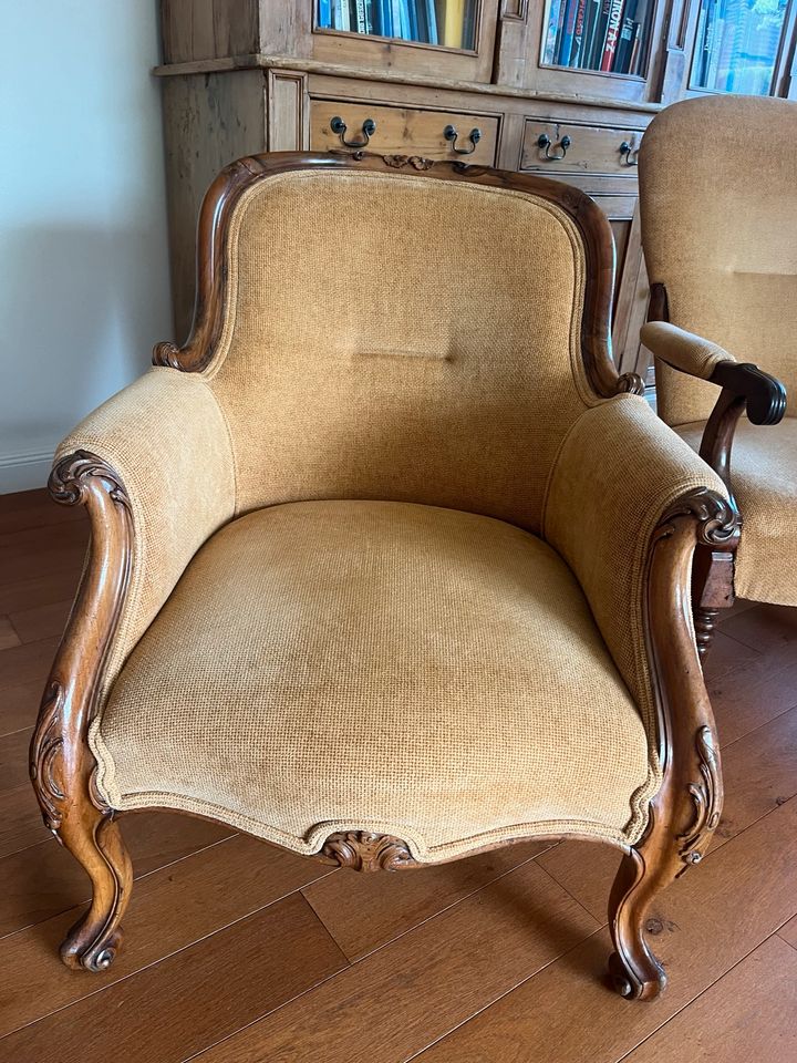 Antike Sessel von 1810, Wingchair, England in Itzehoe