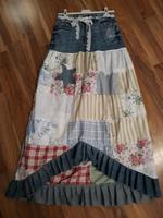 Jeansrock/Patchwork Einzelstück gr 36 Bayern - Bad Windsheim Vorschau