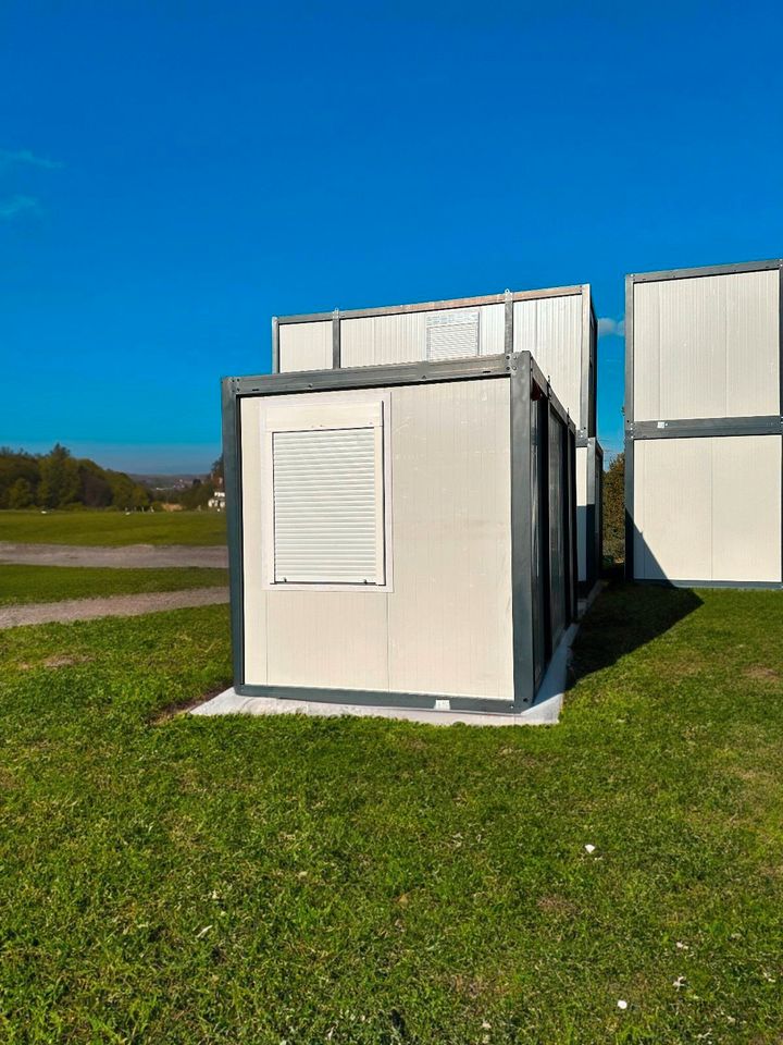 Bürocontainer | Baucontainer | Übergangscontainer | Wohncontainer | SOFORT VERFÜGBAR |  NEUES Model TYP 2 in Hamm