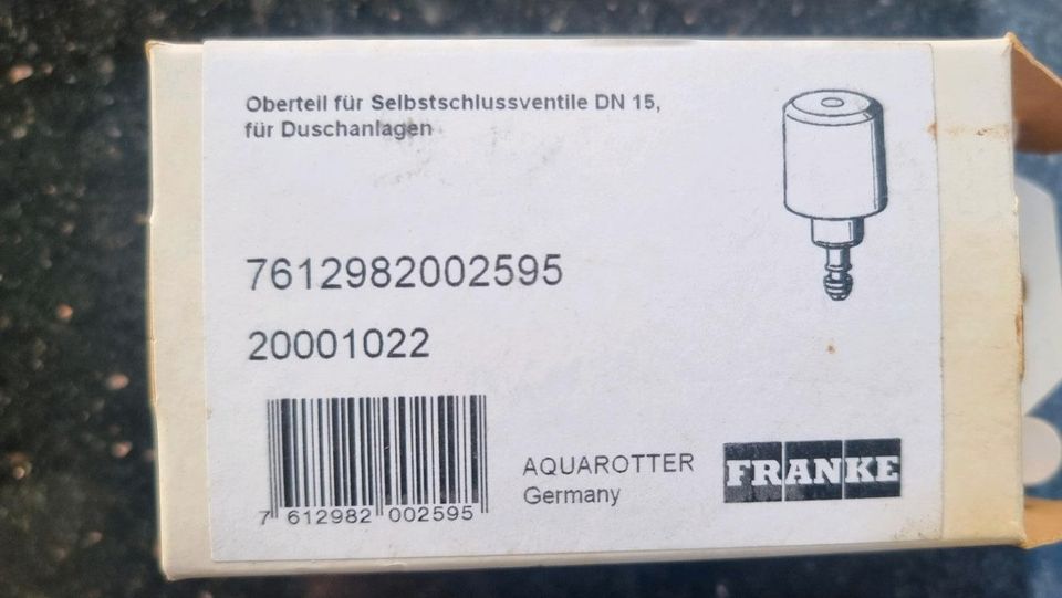 Selbstschlussarmatur  Dusche DN15 Franke Aquarotter ,Neu! in Egelsbach