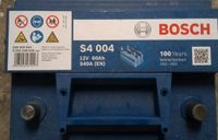 S4 SLI-Batterie (Starting Lighting Ignition) Bosch Autobatterie Baden-Württemberg - Kupferzell Vorschau