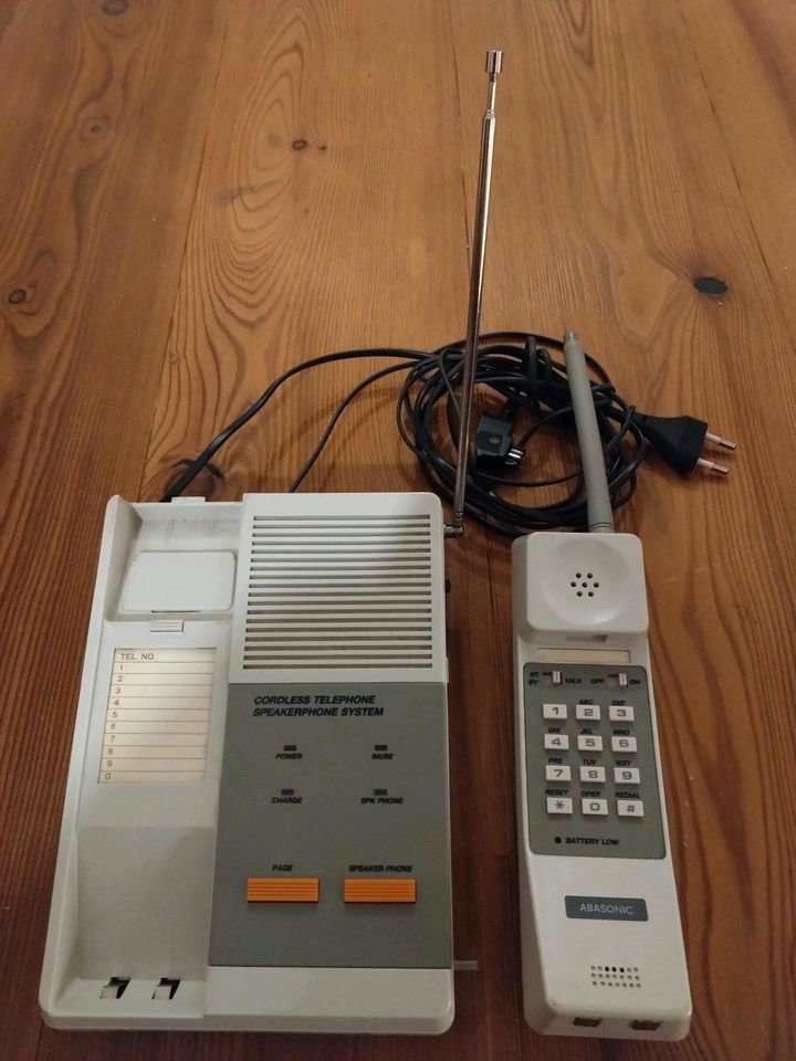 Funktelefon, Funk-Telefon, Abasonic,70er, 80er, Sammlerstück in Bonn