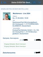 Macklemore 2 x Stehplatz Tickets in Mönchengladbach Baden-Württemberg - Pforzheim Vorschau