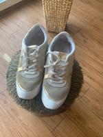 Liu Jo Sneaker Gr. 40 weiß/gold Brandenburg - Panketal Vorschau