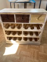 Shabby chic ,vintage Weinregal Sachsen - Hainichen Vorschau