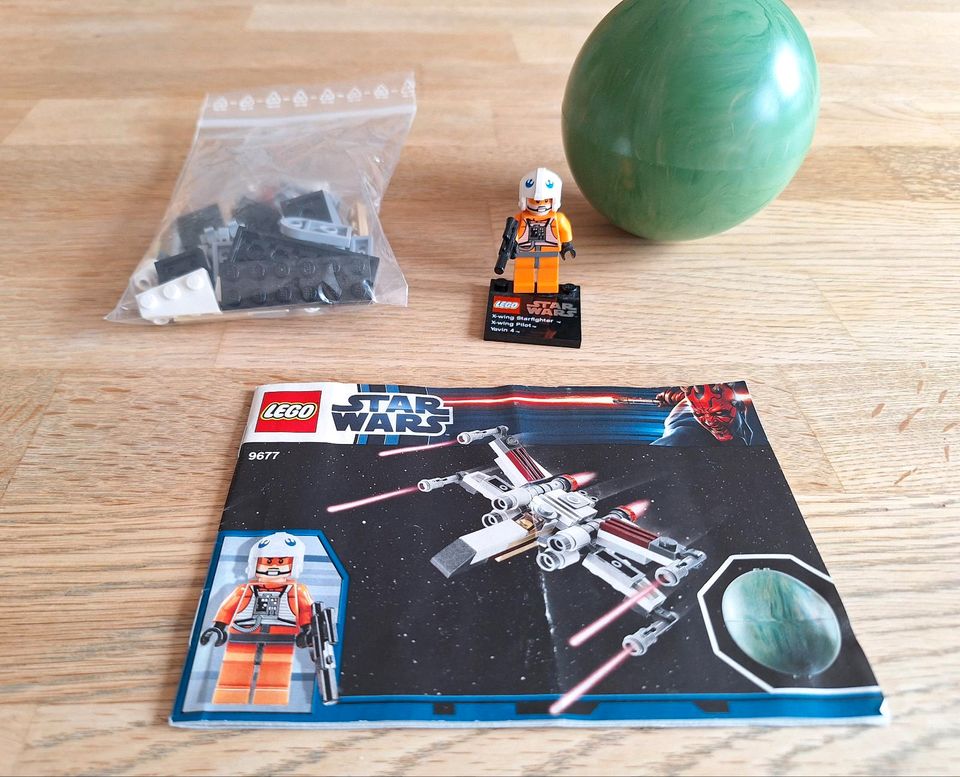 Lego Star Wars 9677 X-wing Starfighter Pilot Yavin 4 Planetserie in Schöneiche bei Berlin