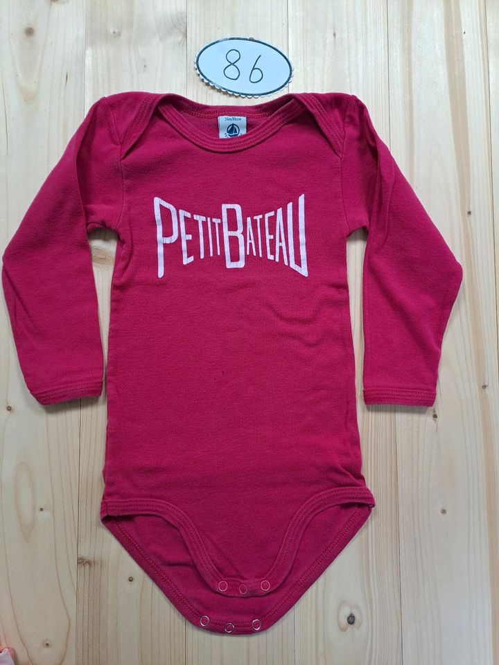 Paket 13 Langarmbodys von Petit Bateau in Gr. 86 in Kaarst