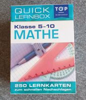 Lernbox 》Mathe 》Klasse 5-10 》250 Lernkarten 》incl. Versand 》wNeu Brandenburg - Schönefeld Vorschau