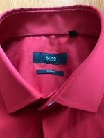 Hugo Boss Slim fit shirt Herrenhemd ungetragen! 38 /15 rot Düsseldorf - Pempelfort Vorschau