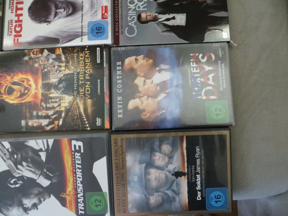 12x DVDs Action Filme Transporter 3, Die Insel, American Gangster in Schwanewede