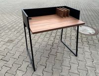 Schreibtisch 60cm Metallgestell braun/schwarz Bayern - Buttenheim Vorschau