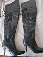 Scharze Overknees Nordrhein-Westfalen - Sankt Augustin Vorschau