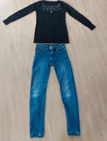 Esprit Jeanshose Gr. 152 + leichter Pulli Baden-Württemberg - Waiblingen Vorschau