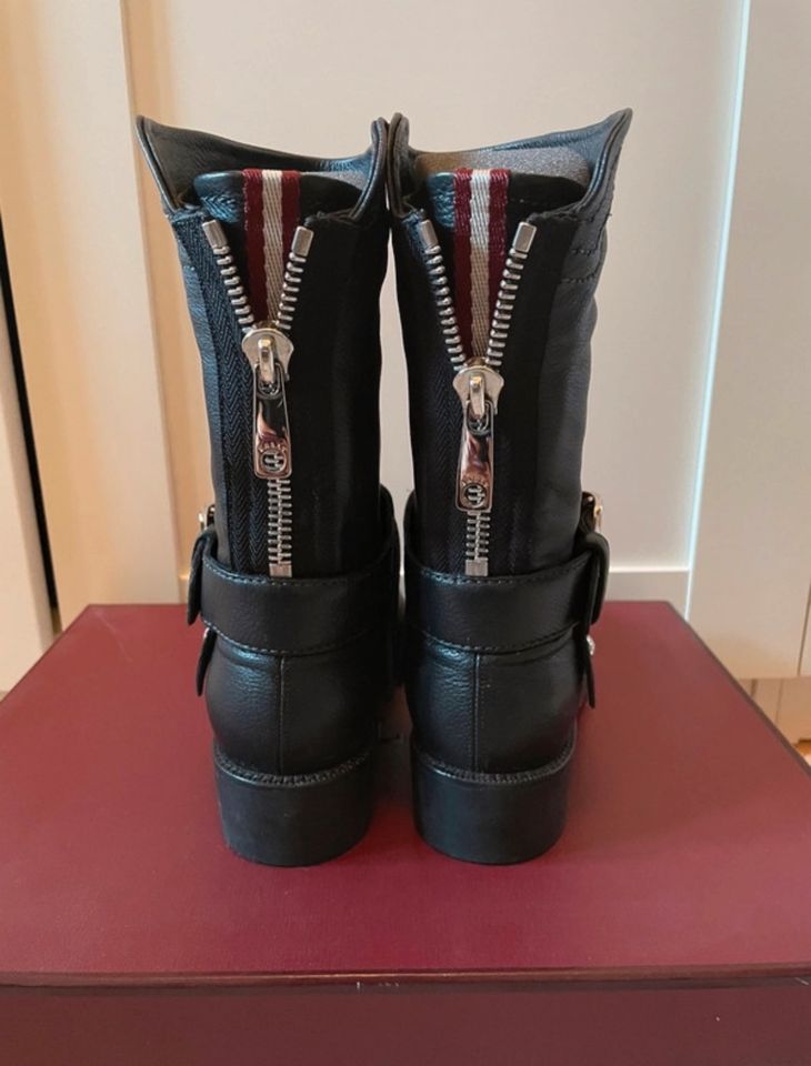 Original Bally Boots Stiefeletten Stiefel schwarz 36 in Berlin