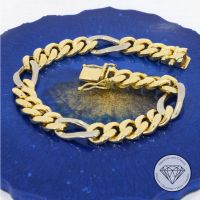 Wert 6.500,- Figaro Armband 750 / 18 KT Gold xxyy 162587 Bochum - Bochum-Mitte Vorschau