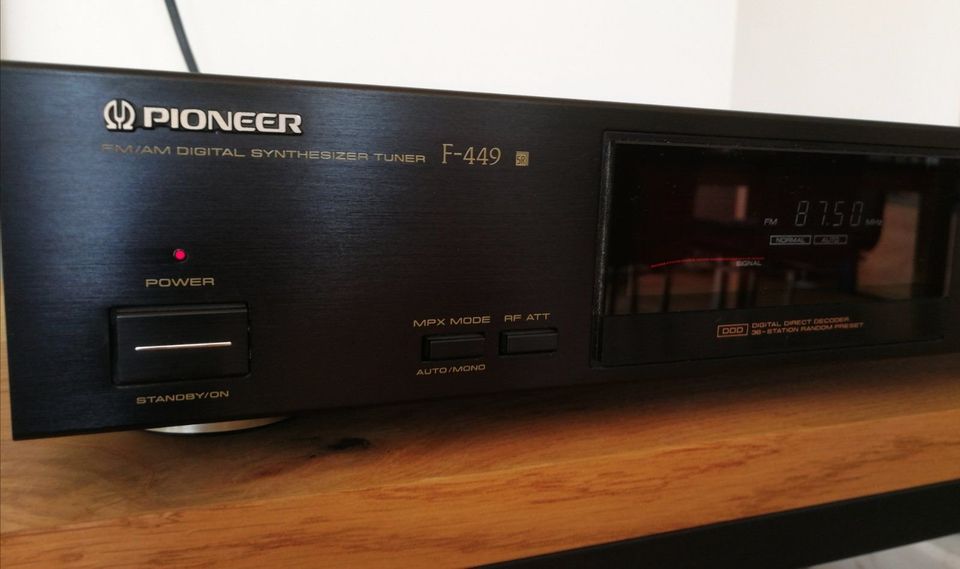 Pioneer F-449 HiFi Radio Tuner Digital Neuwertig **Gelegenheit** in Burgwedel