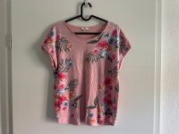 Schönes Tom Tailor Oberteil T-Shirt rosa Blumen 36/ S Baumwolle Findorff - Findorff-Bürgerweide Vorschau