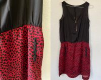 Pimkie Kleid Blusenkleid Gr. S 36 schwarz rot Leo Print Muster Berlin - Mitte Vorschau