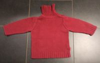 Roter Rollkragen-Pullover, Größe 74 Marburg - Wehrda Vorschau
