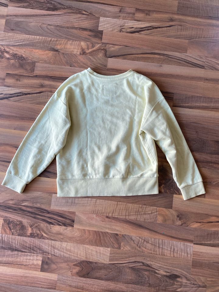 Tom Tailor Sommer Pullover / Sweatshirt gelb Gr L / 164 in Rüsselsheim