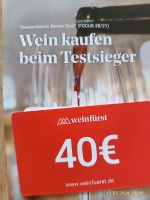 Biete einen Gutschein von Weinfürst im Wert von 40€ an Niedersachsen - Aschendorf Stadt Papenburg Vorschau