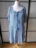 Kleid /Sommerkleid Gr 46 blau-weiß gestreift Dithmarschen - Meldorf Vorschau