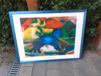 Franz Marc - Das blaue Pferd / Pferdchen - im Bilderrahmen Niedersachsen - Kalefeld Vorschau