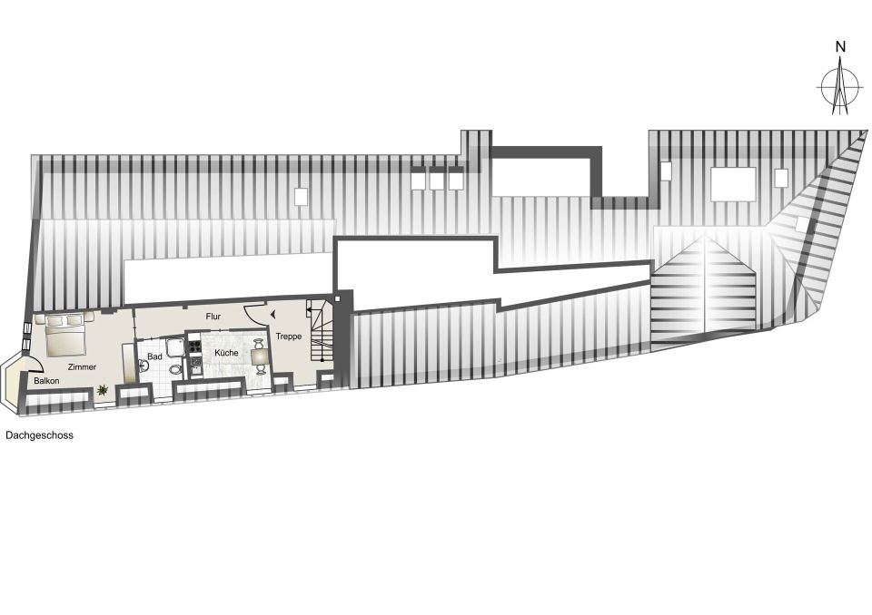 Wohn- & Geschäftshaus auf Eck-Grundstück in 1A-Lage im Einkaufszentrum der Kaiserstraße in Friedberg in Friedberg (Hessen)