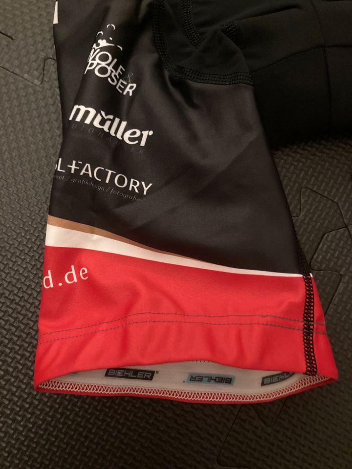 Steile Wand Biehler Trikotset Bib Short Trikot Hose Rennrad in Dresden